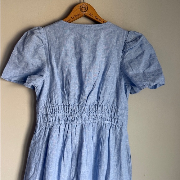 Quince 100% European Linen Tiered Maxi Dress XS - Picture 8 of 12